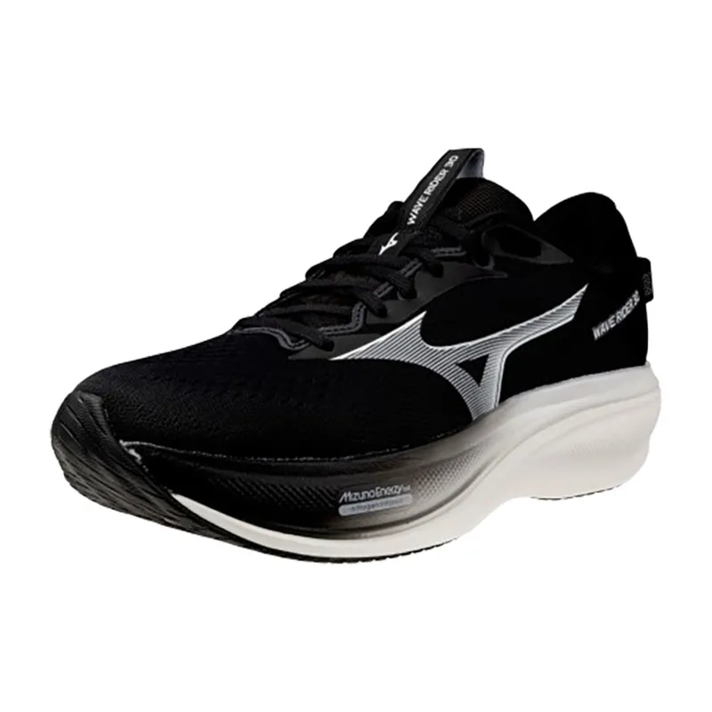 Mizuno Men's Wave Rider 30 Black/White-2
