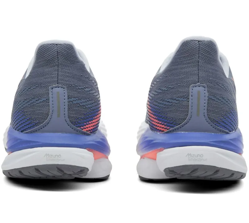 Mizuno Women's Wave Inspire 21 Blue Granite/Striking Coral-3