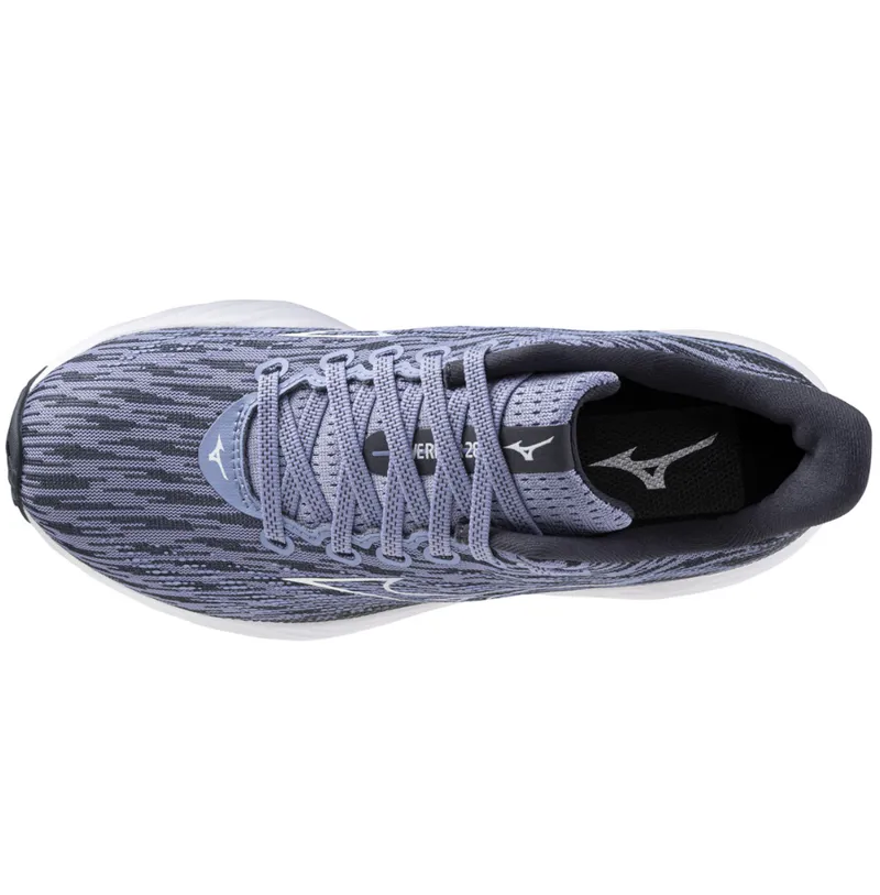 Mizuno Women's Wave Rider 28 Purple Impression/White/India Ink-8