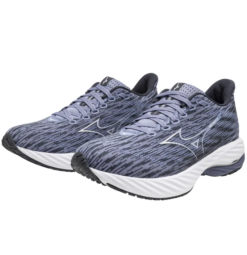 Mizuno Women's Wave Rider 28 Purple Impression/White/India Ink-4