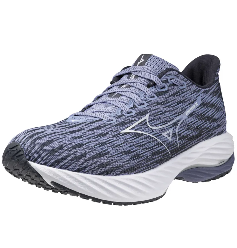 Mizuno Women's Wave Rider 28 Purple Impression/White/India Ink-3