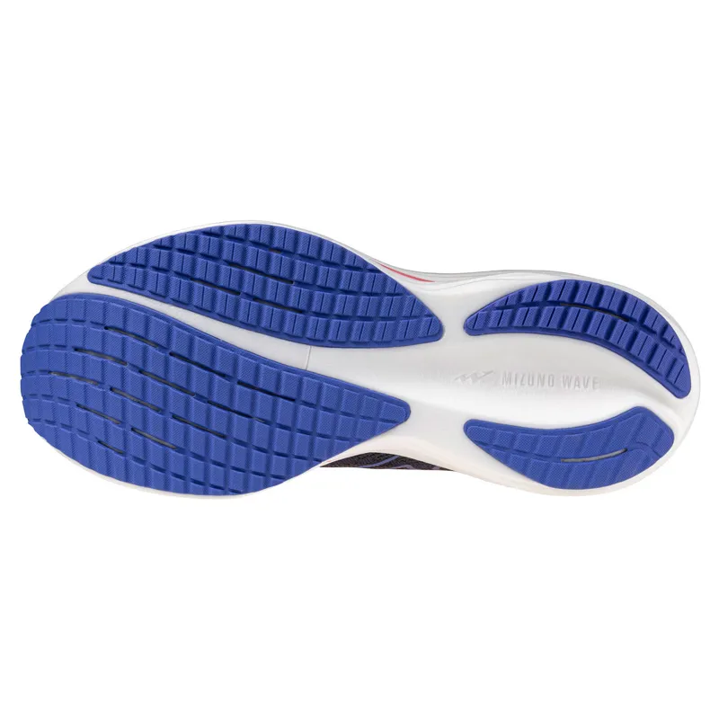 Mizuno Women's Wave Rider 29 Odyssey Gray/Iris Bloom/Calypso Coral-8