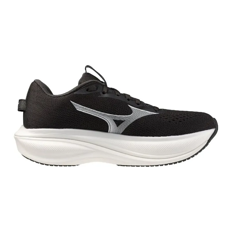 Mizuno Women's Wave Rider 30 Black Sand/White
