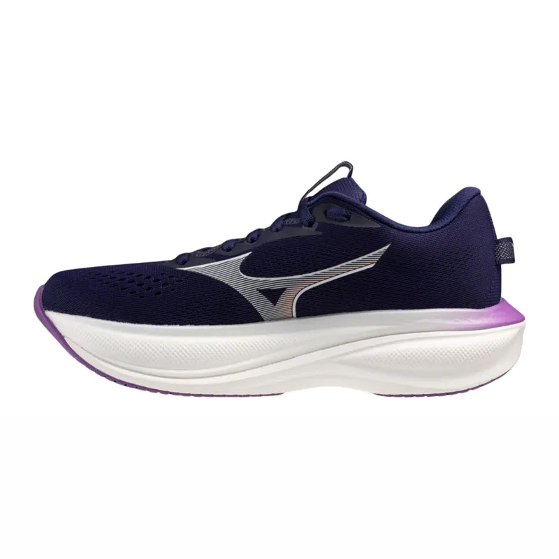 Mizuno Women's Wave Rider 30 Rhodonite/White/Firecracker-2