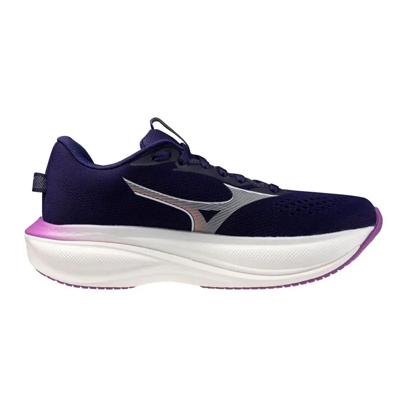 Mizuno Women's Wave Rider 30 Rhodonite/White/Firecracker-1