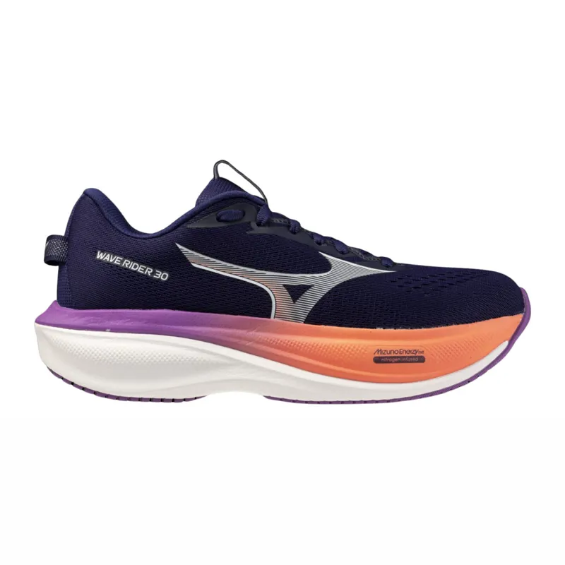 Mizuno Women's Wave Rider 30 Rhodonite/White/Firecracker