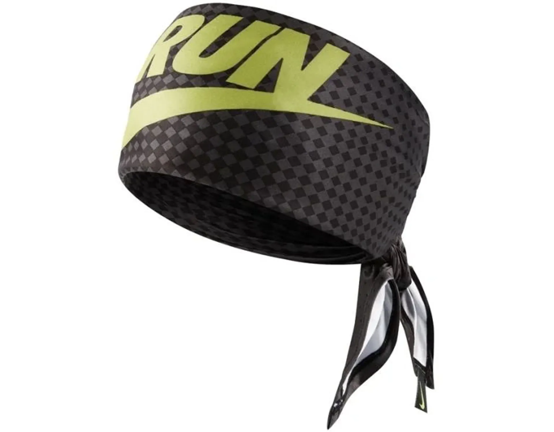 Running Headband Nike Headwrap Mens Nike Dri-FIT Running Bandana Black