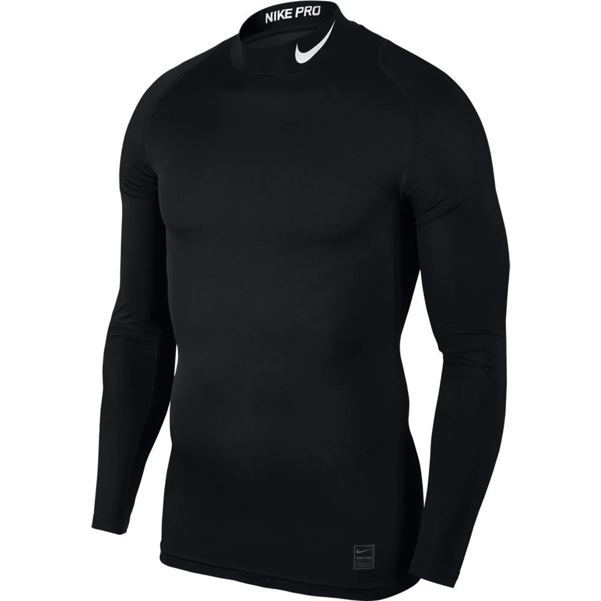 Nike Men's Pro Mock Long Sleeve Top Black XXL - Main Image