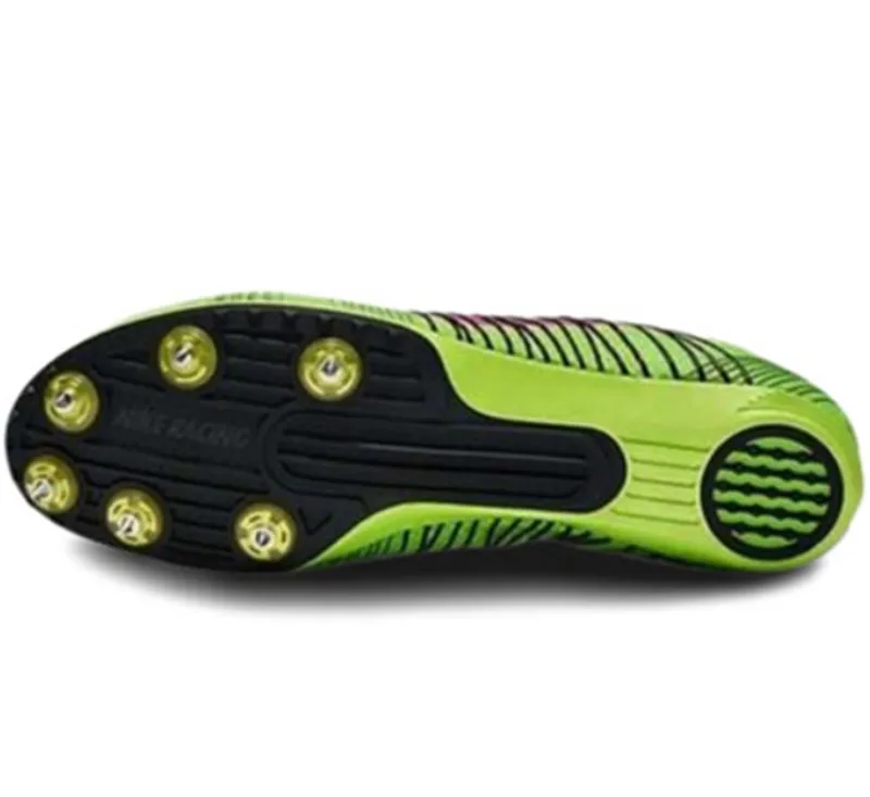 green nike spikes