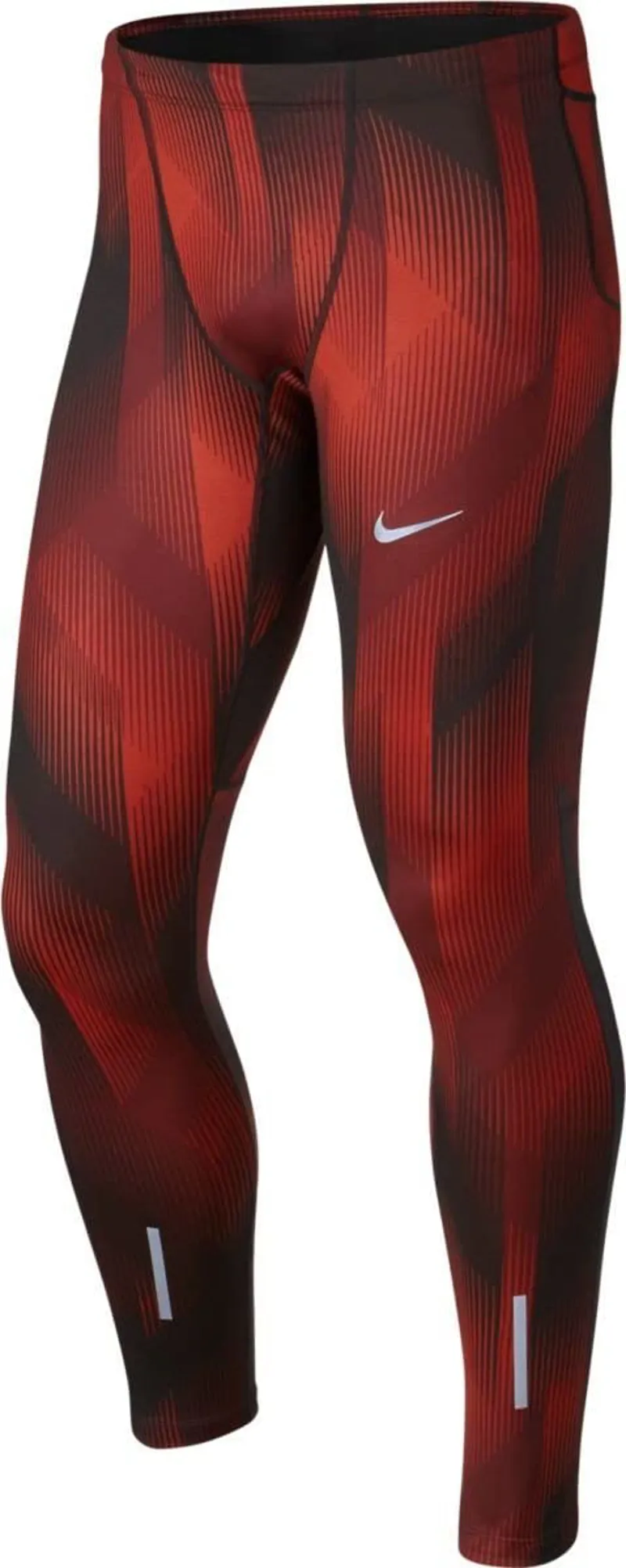 black and red nike tights