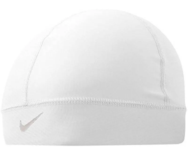 white nike skull cap