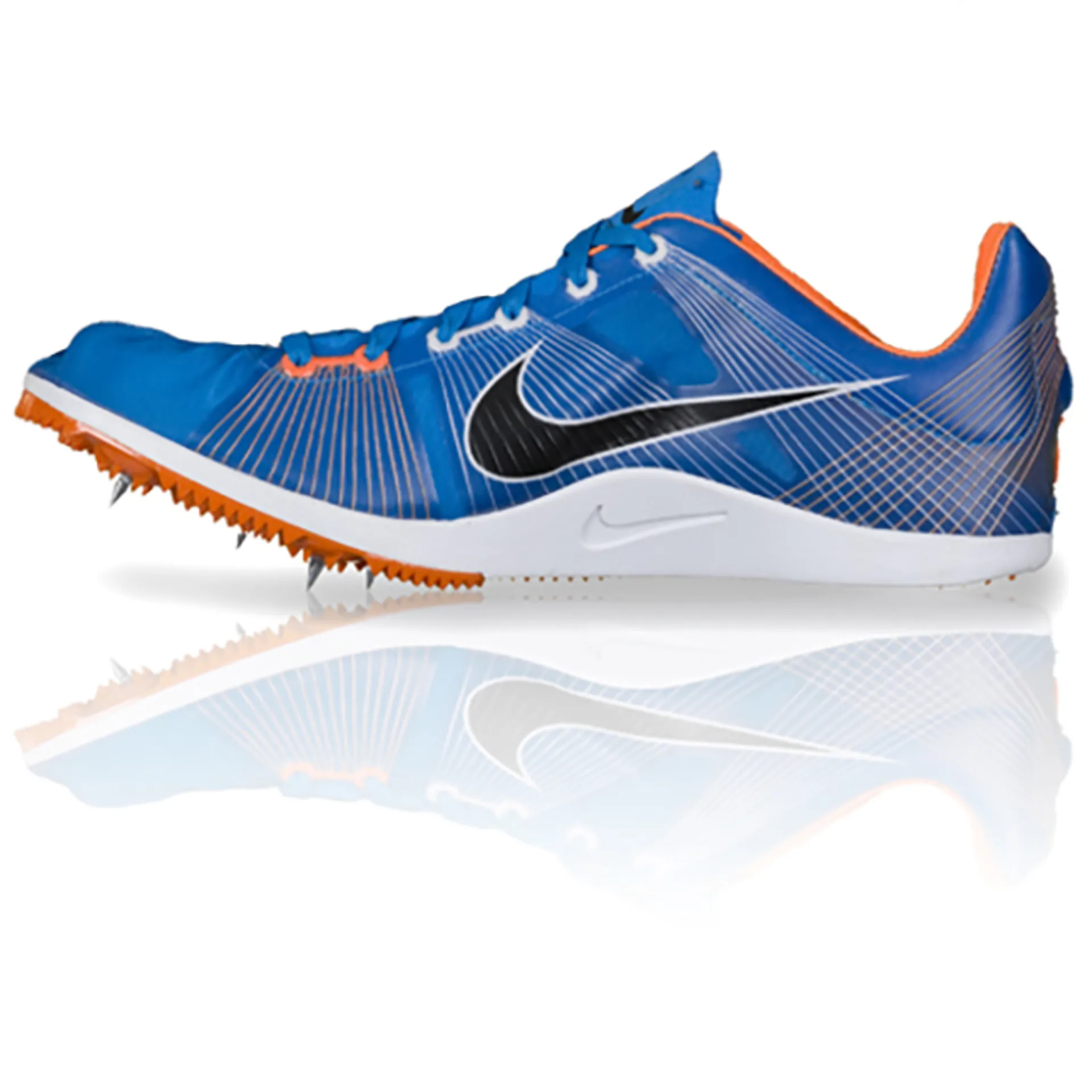Nike Zoom Matumbo Racing Flywire Shoes Mens Size 12.5 White Blue Track Running Nike Zoom Rival Multi Track Spikes – Fast Break Athletics main image 4