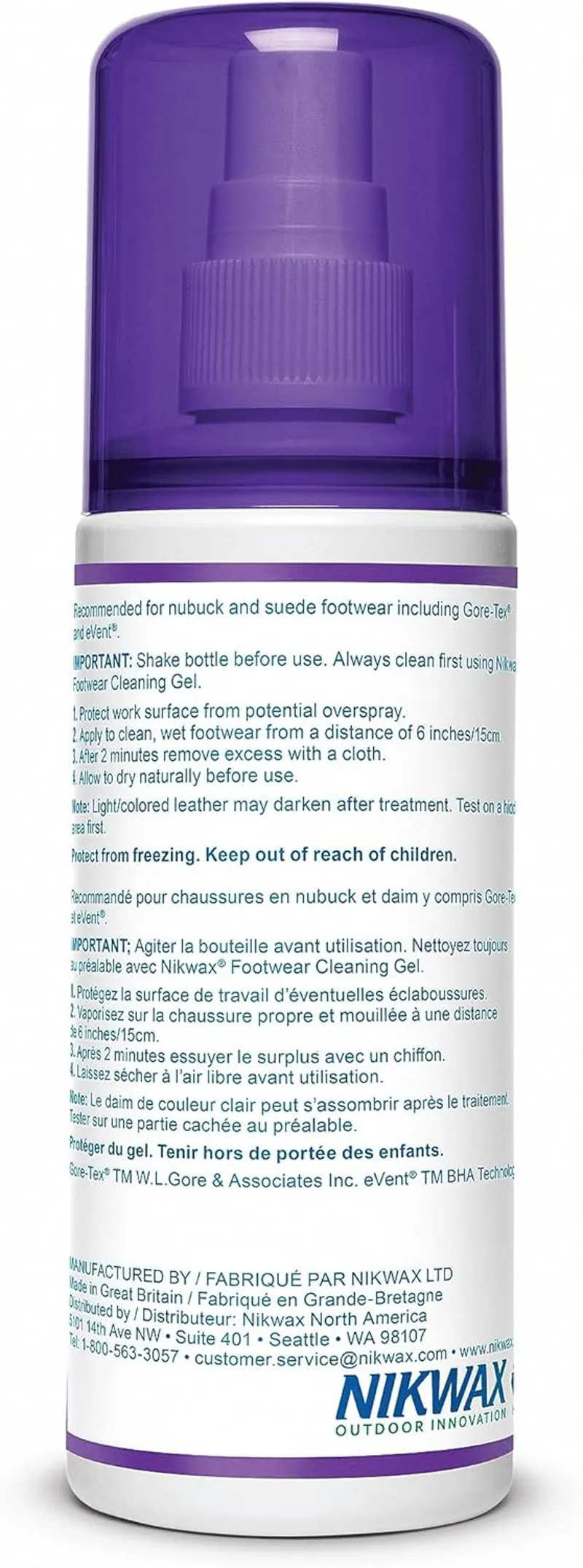 Nikwax Nubuck and Suede Proof 125ml-1