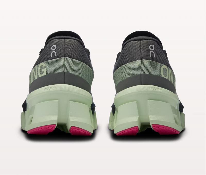 ON Men's Cloudmonster 2 Asphalt/Lime-4