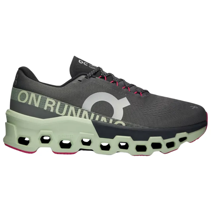 ON Men's Cloudmonster 2 Asphalt/Lime