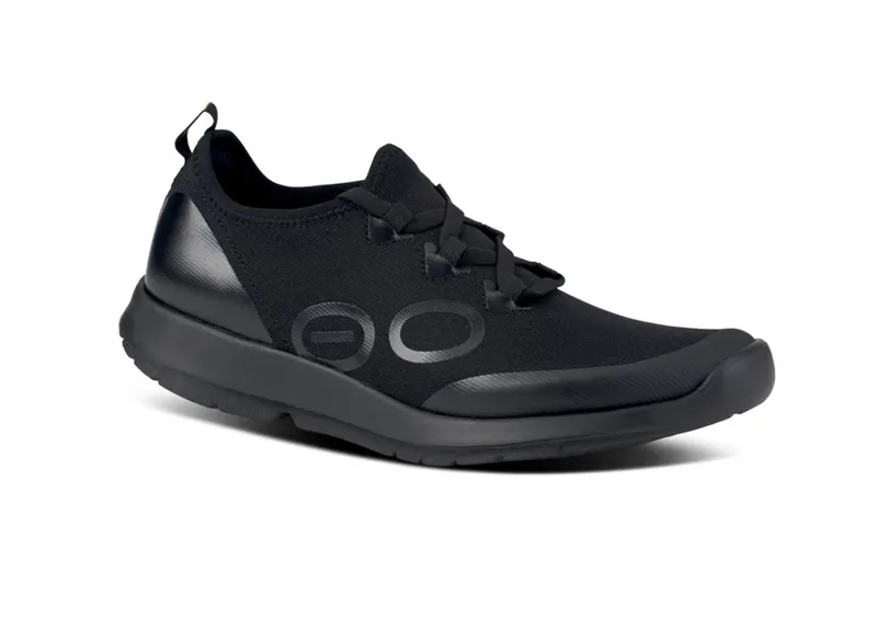 OOFOS Women's OOmg Sport Lace Black