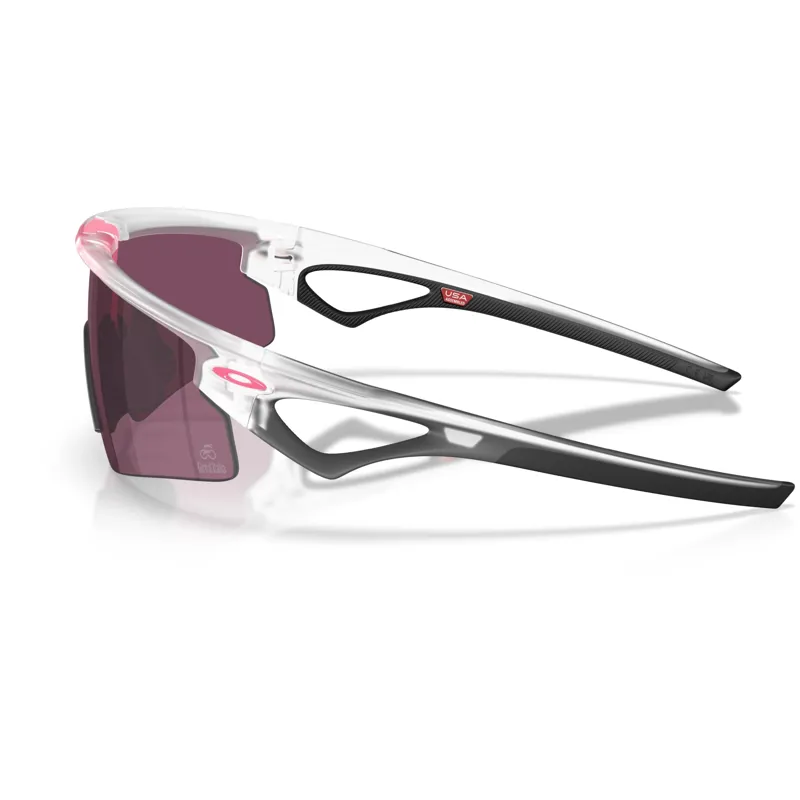 Oakey Sphaera Strike Matte Clear Prizm Road Black-2