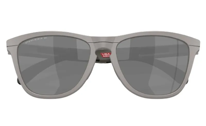 Oakley Frogskins Range Sunglasses Titanium Prizm Black Polarized-4