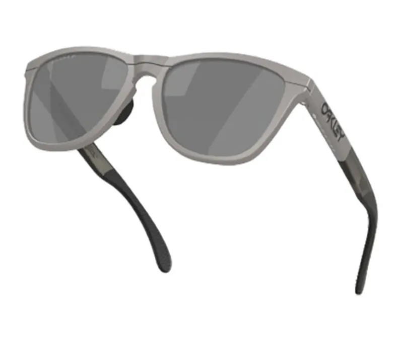 Oakley Frogskins Range Sunglasses Titanium Prizm Black Polarized-3