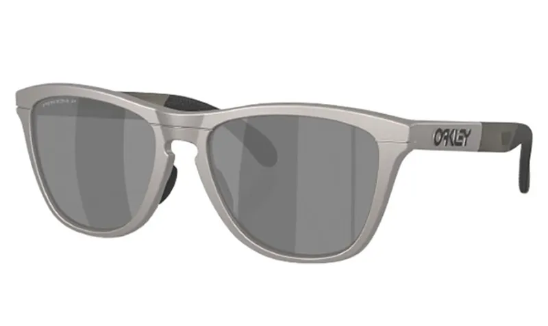 Oakley Frogskins Range Sunglasses Titanium Prizm Black Polarized