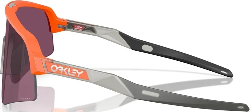 Oakley Sutro Lite Sweep Matte Neon Orange Prizm Road Black-5