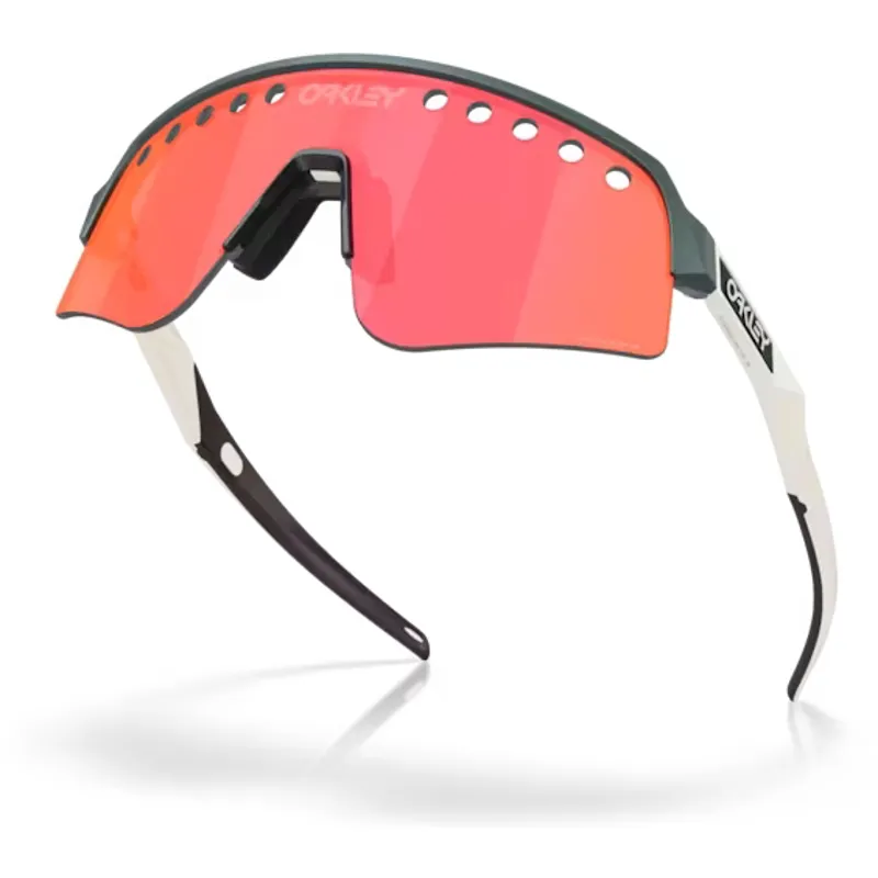 Oakley Sutro Lite Sweep Matte Silver/Blue Colourshift Prizm Trail Torch Lens-3