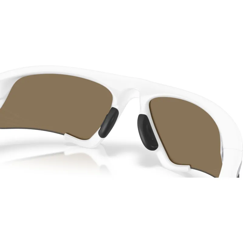 Oakley Suture Jacket Glasses Matte White/Prizm 24K Polarized-7