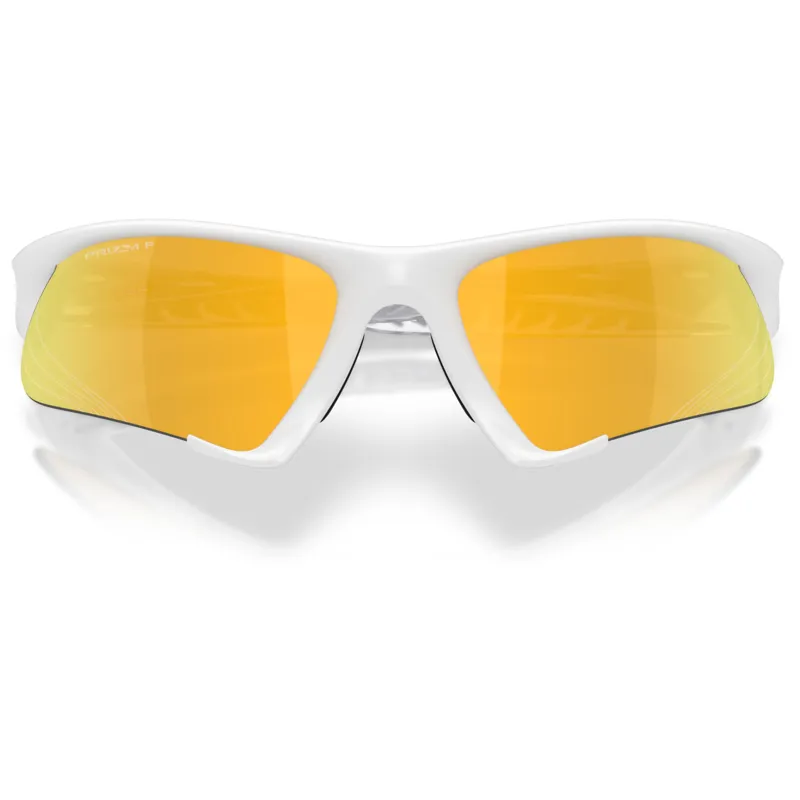 Oakley Suture Jacket Glasses Matte White/Prizm 24K Polarized-4