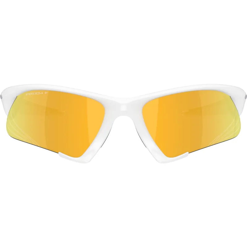 Oakley Suture Jacket Glasses Matte White/Prizm 24K Polarized-1