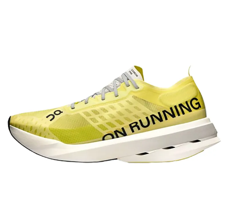 On Men's Cloudboom Strike Limelight/Wolf-1