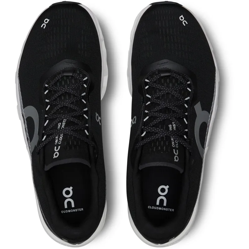 On Men's Cloudmonster 2 Black/Frost-4