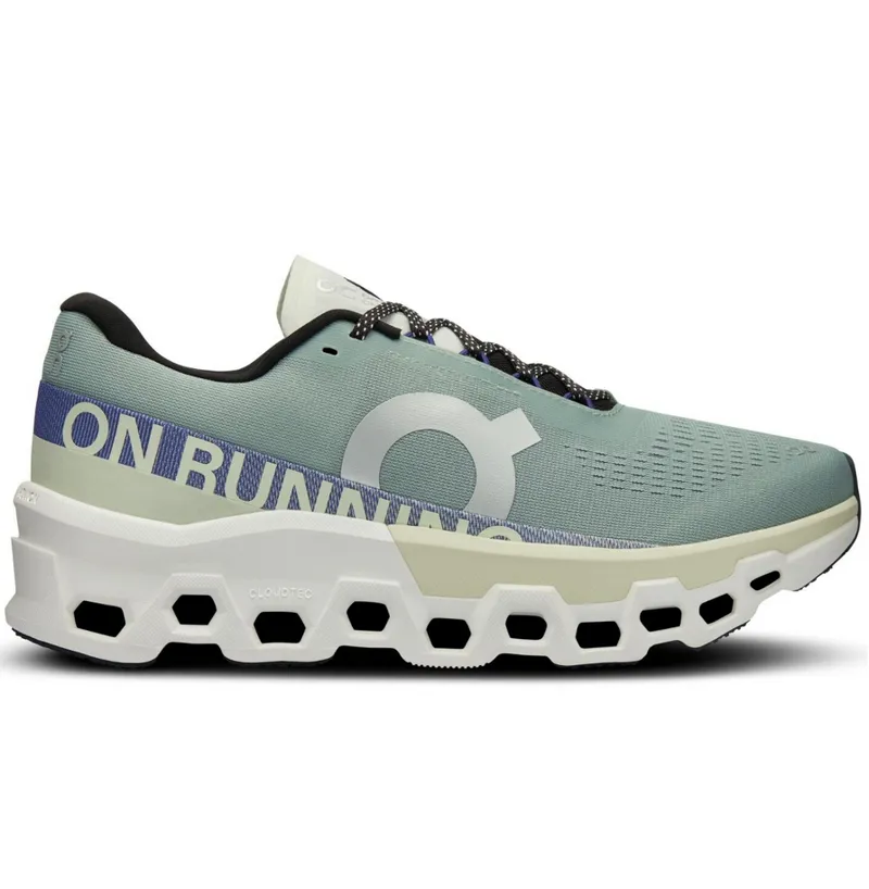 On Men's Cloudmonster 2 Mineral/Aloe