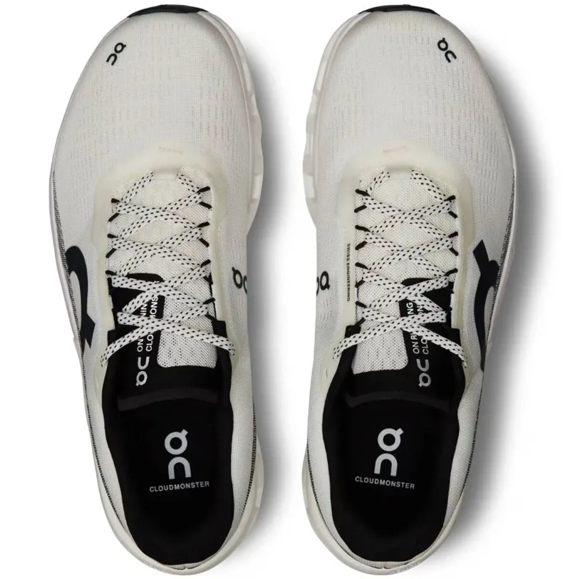 On Men's Cloudmonster 2 White/Frost-6