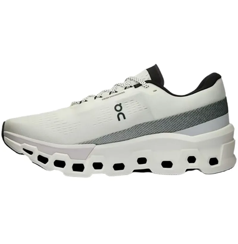 On Men's Cloudmonster 2 White/Frost-1