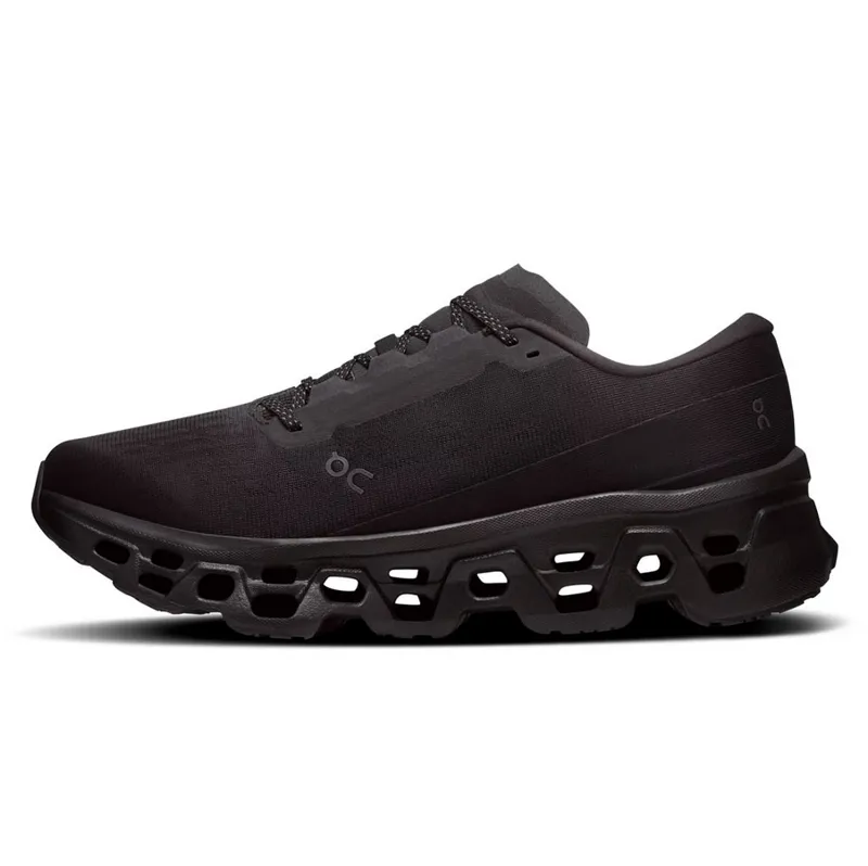 On Men's Cloudmonster 3 Black/Black-1