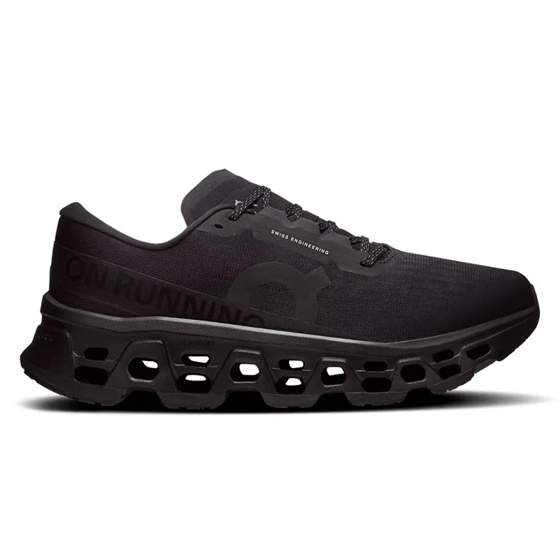 On Men's Cloudmonster 3 Black/Black