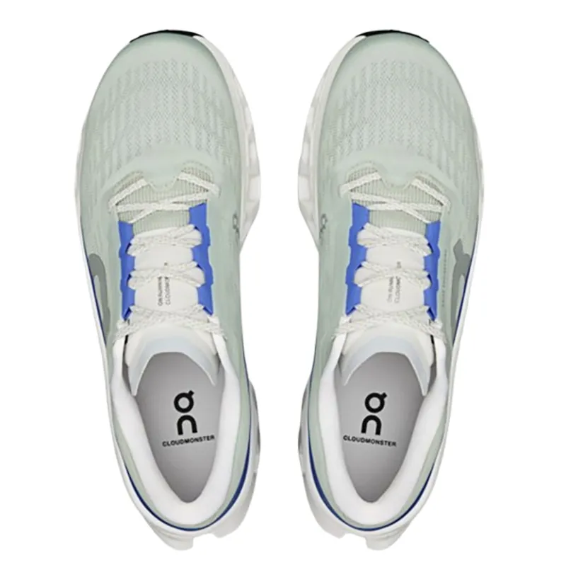 On Men's Cloudmonster 3 Iceberg/Ivory-4