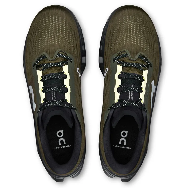 On Men's Cloudmonster 3 Olive/Eclipse-5