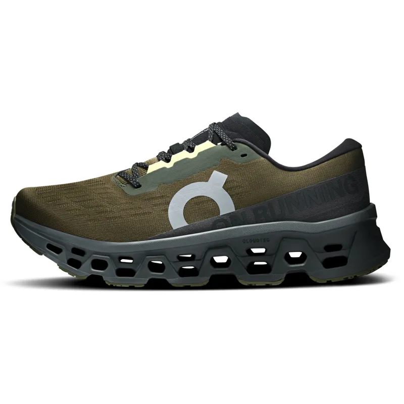 On Men's Cloudmonster 3 Olive/Eclipse-2