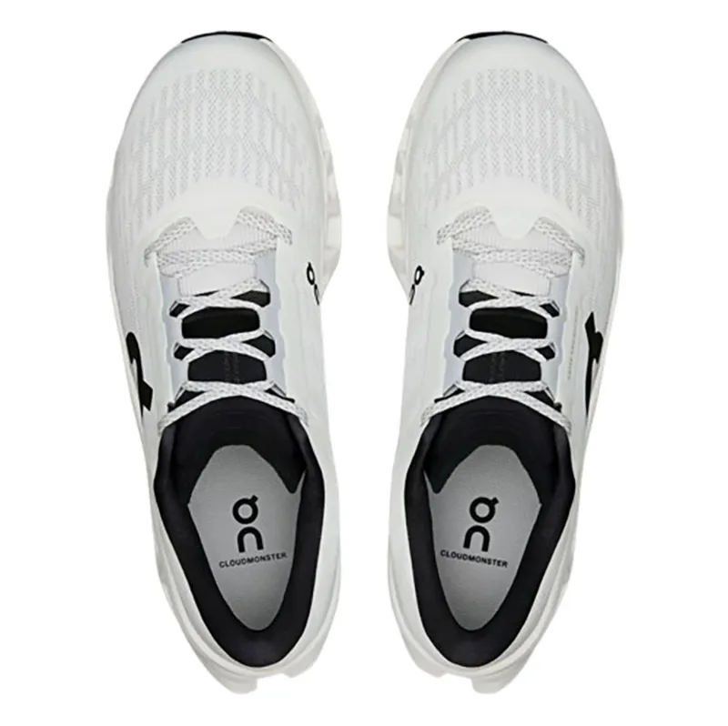 On Men's Cloudmonster 3 White/White-4