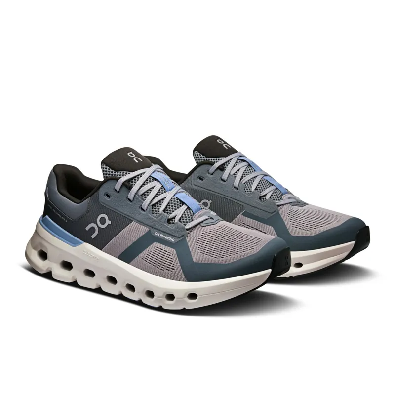 On Men's Cloudrunner 2 Alloy/Chambray-2