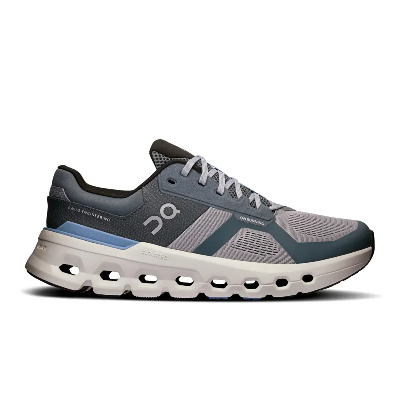 On Men's Cloudrunner 2 Alloy/Chambray