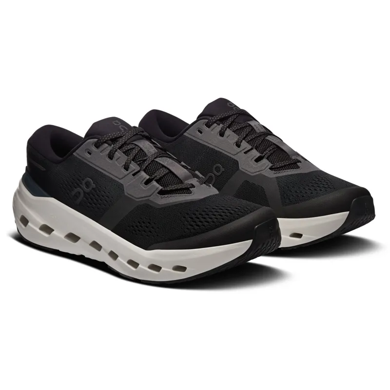 On Men's Cloudrunner 3 Black/Ivory-2