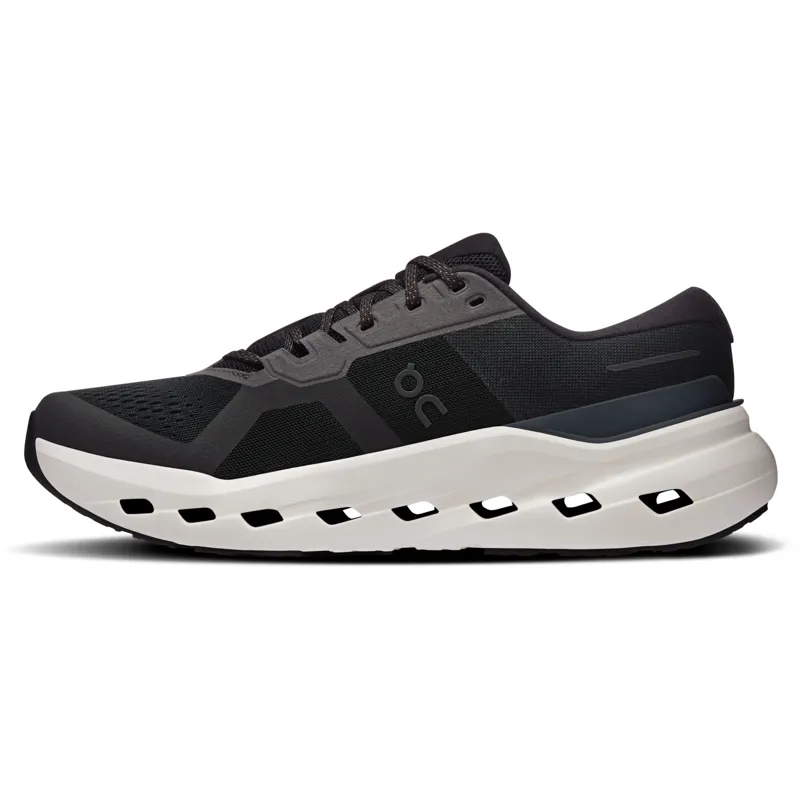 On Men's Cloudrunner 3 Black/Ivory-1
