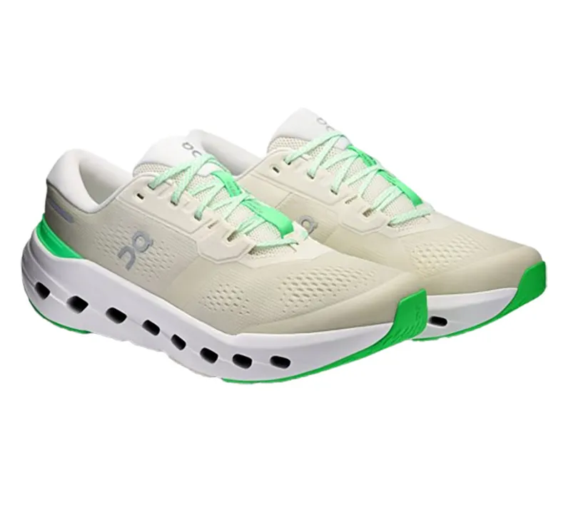 On Men's Cloudrunner 3 Ghost/Verdite-2
