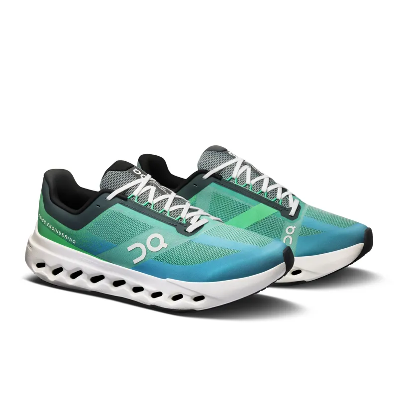 On Men's Cloudsurfer Next Honeydew/Ivory-2