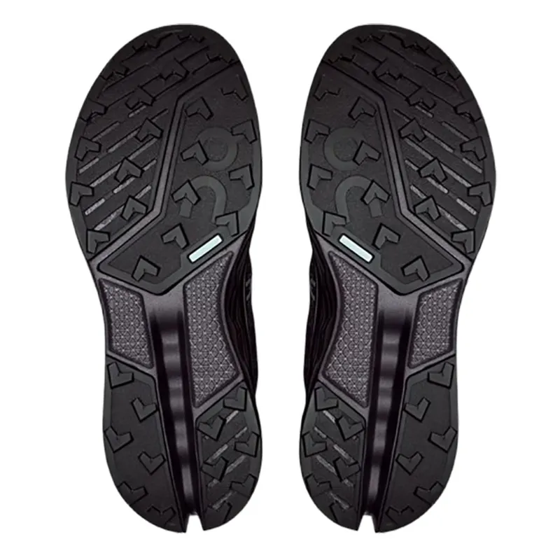 On Men's Cloudsurfer Trail 2 WP Black/Black-5