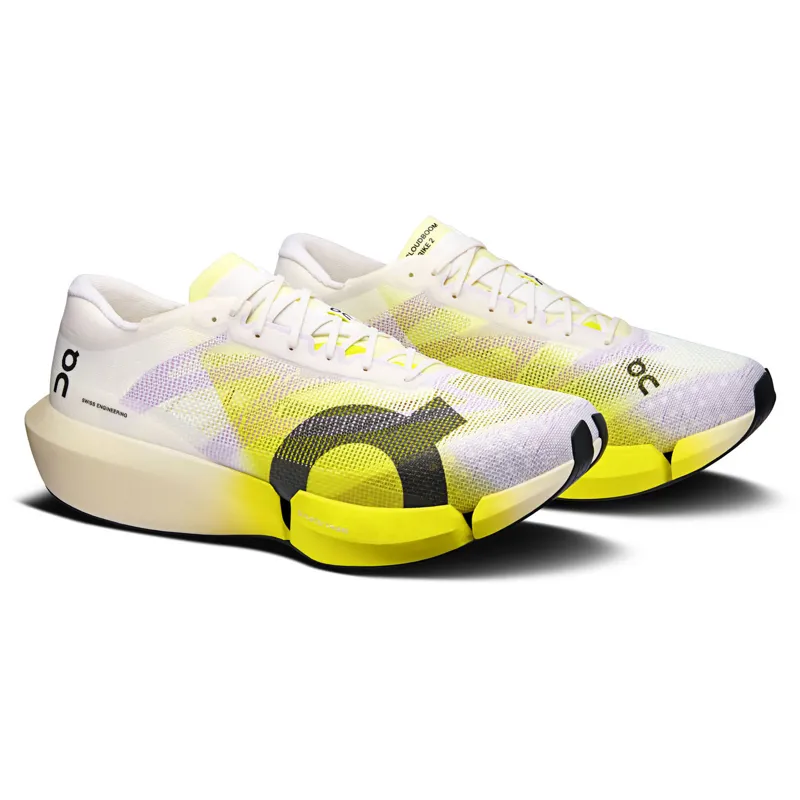 On Unisex Cloudboom Strike 2 White/Lime-2
