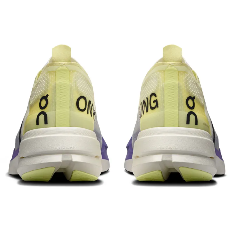 On Women's Cloudboom Strike Juniper/Limelight-4