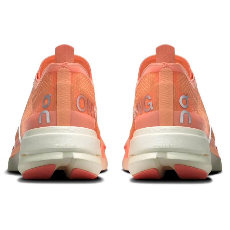 On Women's Cloudboom Strike Sunstone/White-3